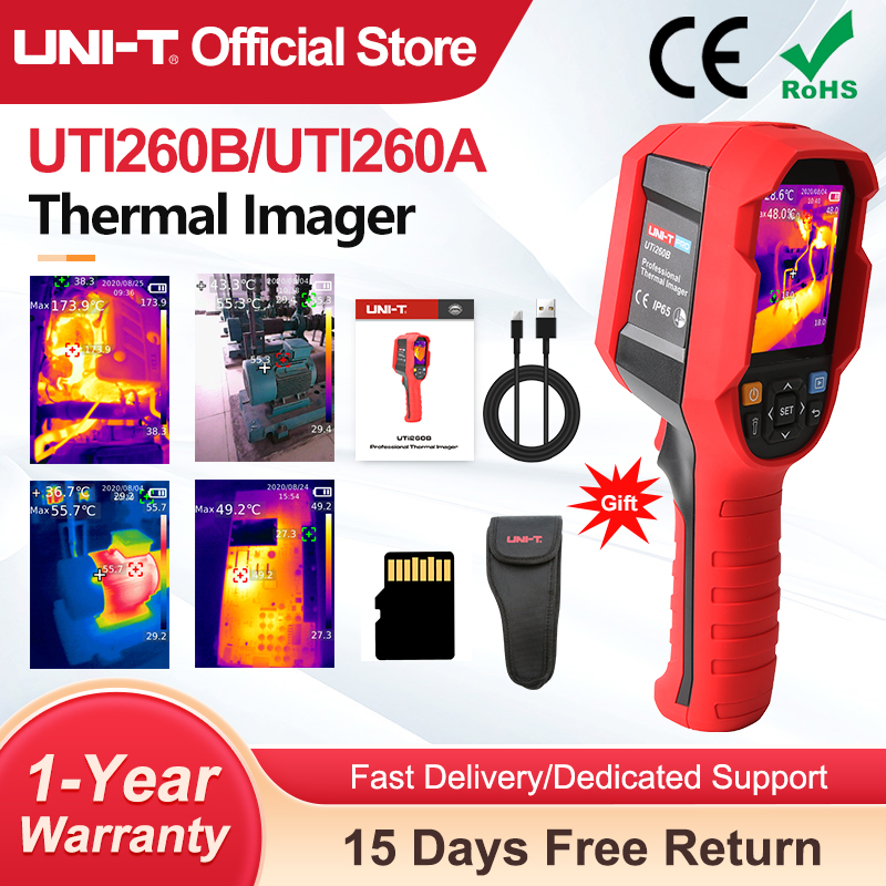 Thermal Imaging Camera 256X192 - Kamera termowizyjna UNI-T UTI260B UTI260A 256X192