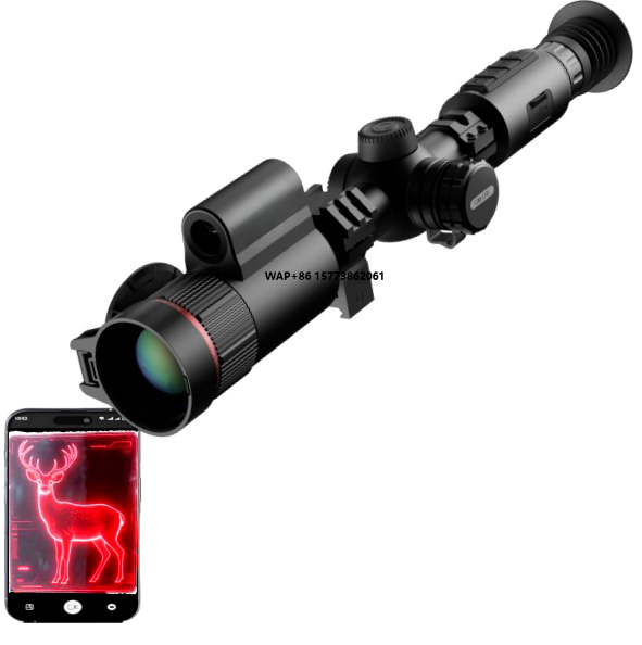 Hunting Thermal Imaging Scope - Dalmierz taktyczny GM06-50LRF, wodoodporny, z wyświetlaczem,