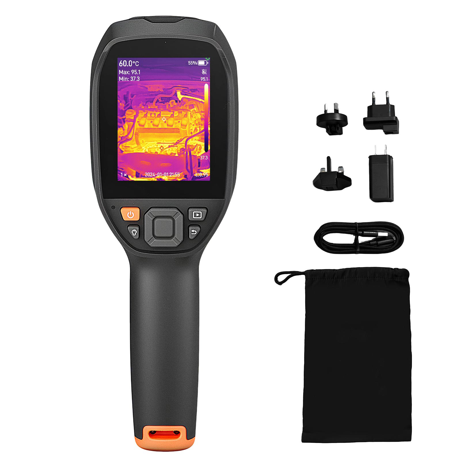 Thermal Imaging Camera 256X192 - Kamera termowizyjna VEVOR Pro 512 x