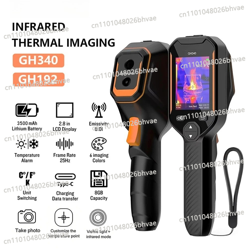 Thermal Imaging Camera 256X192 - Kamera termowizyjna 256x192 z kamerą wizualną