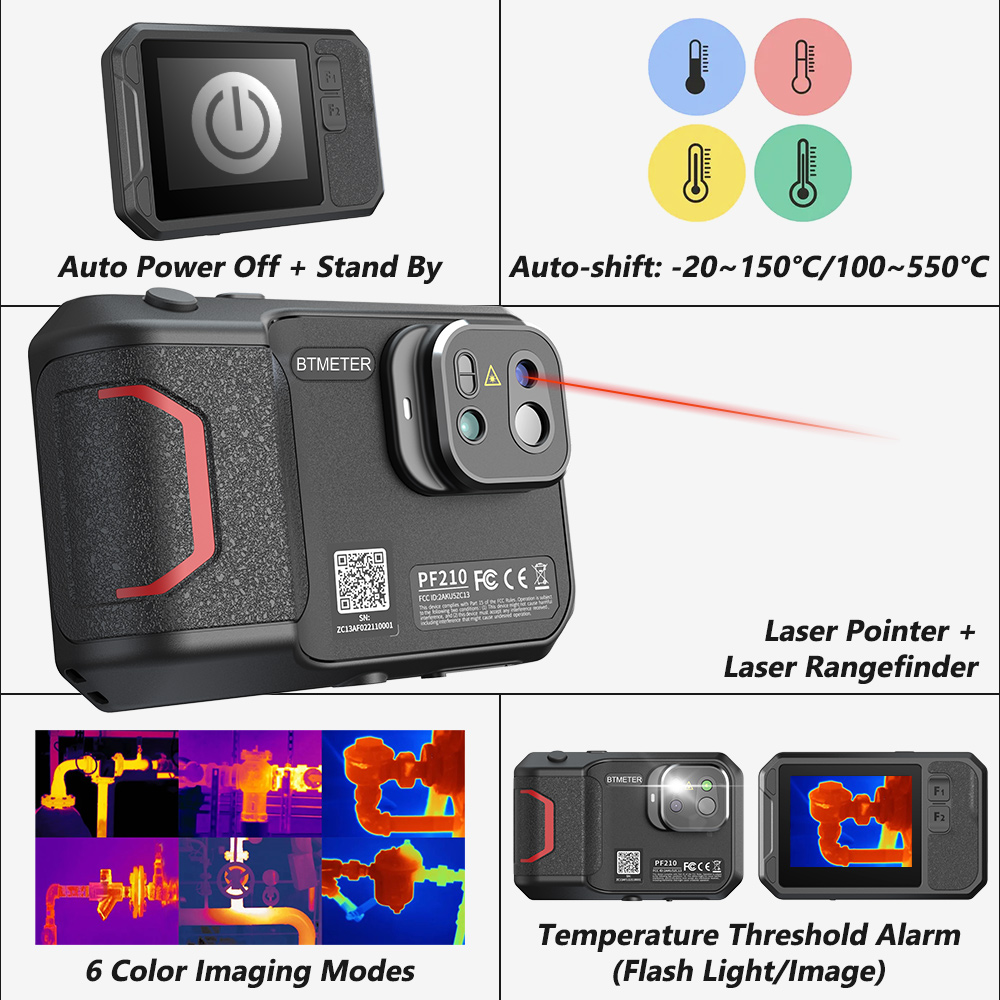 Thermal Imaging Camera 256X192 - Kamera termowizyjna 256x192 - Przenośny aparat