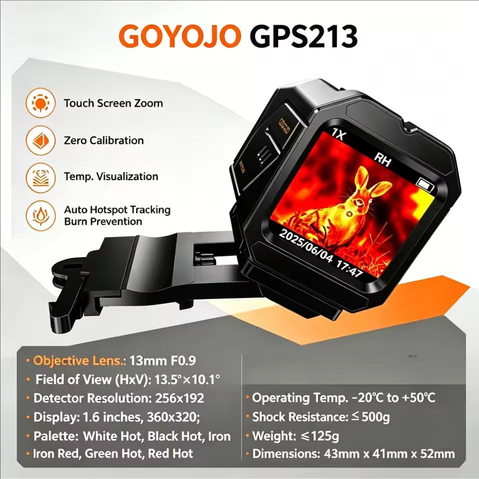 GOYOJO Mini Touch Kamera Termo – Thermal Imaging Camera 256X192 recenzja i cena