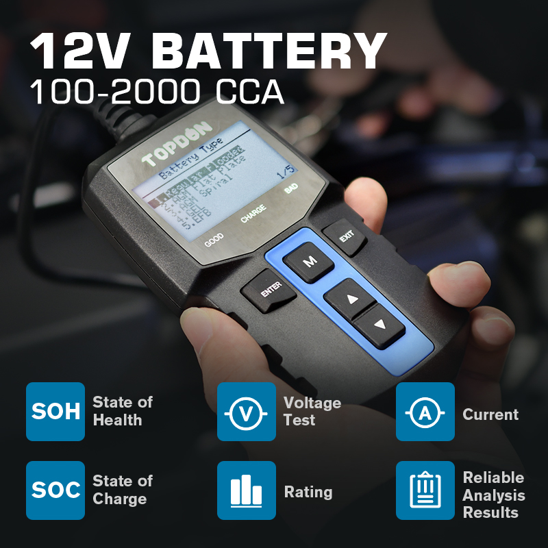 TOPDON BT100 12V Tester akumul – Topdon Tc001 Thermal Camera recenzja i cena