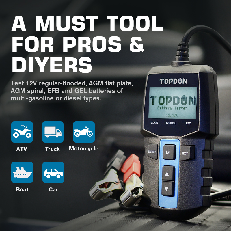 TOPDON BT100 12V Tester akumul – Topdon Tc001 Thermal Camera recenzja i cena