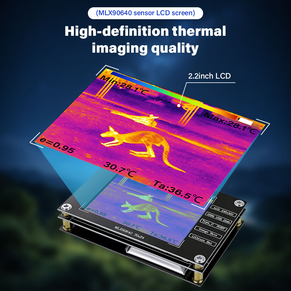 Przenośny kamera termowizyjna  – Nf 521 Thermal Imaging Camera recenzja i cena