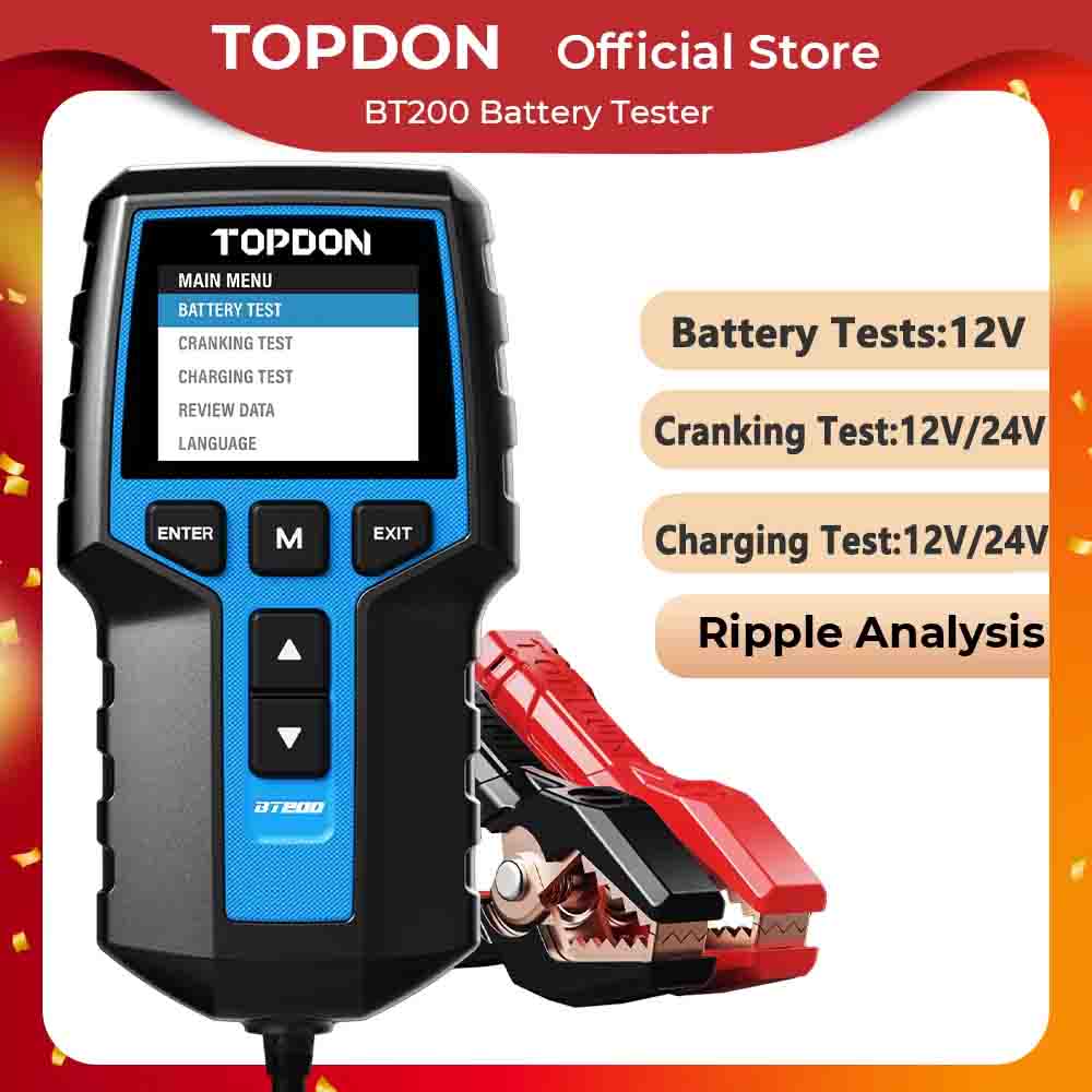 TOPDON BT200 przenośny tester  – Topdon Tc001 Thermal Camera recenzja i cena