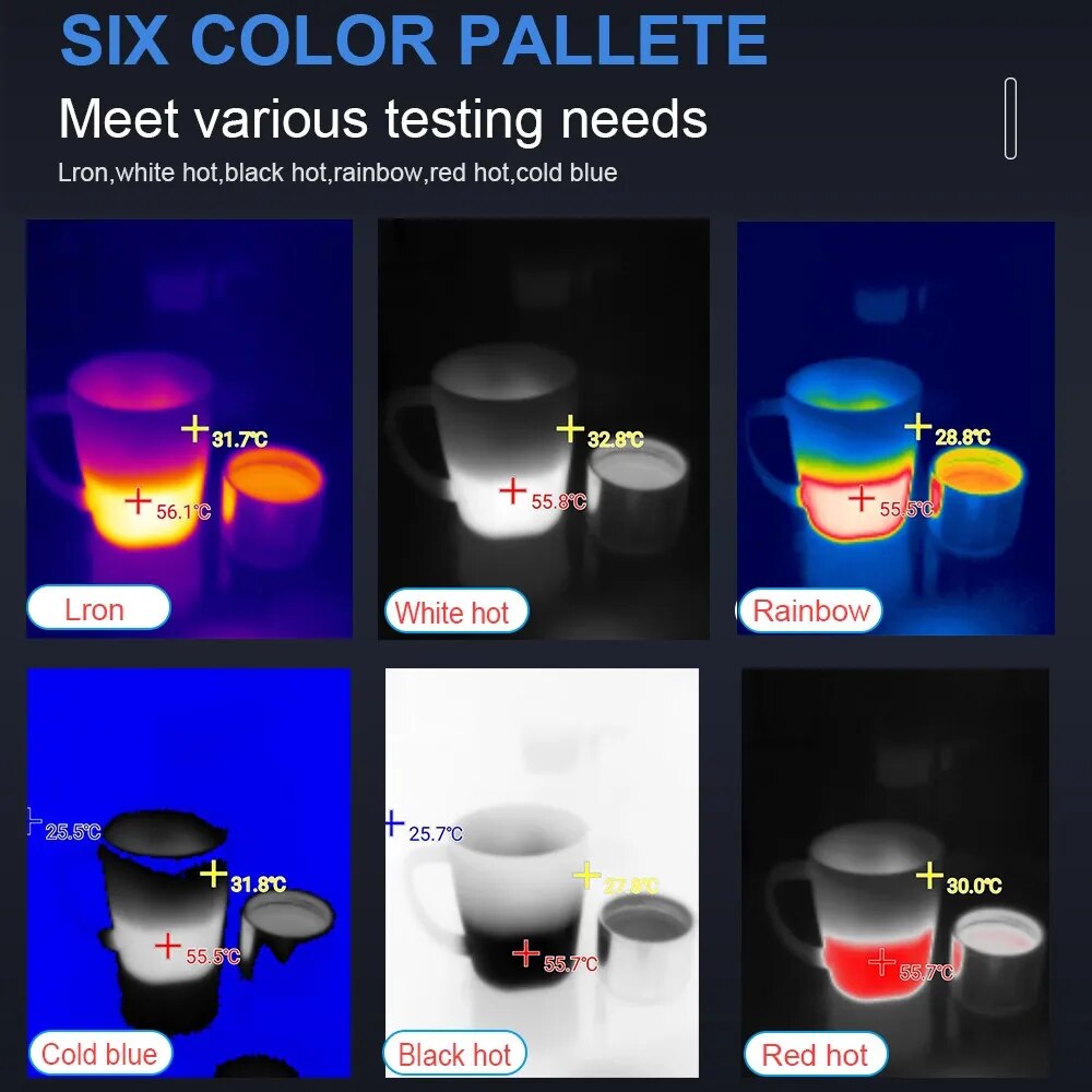 TOOLTOP T7 256*192 Android Typ – Infiray P2 Pro Macro Lens recenzja i cena
