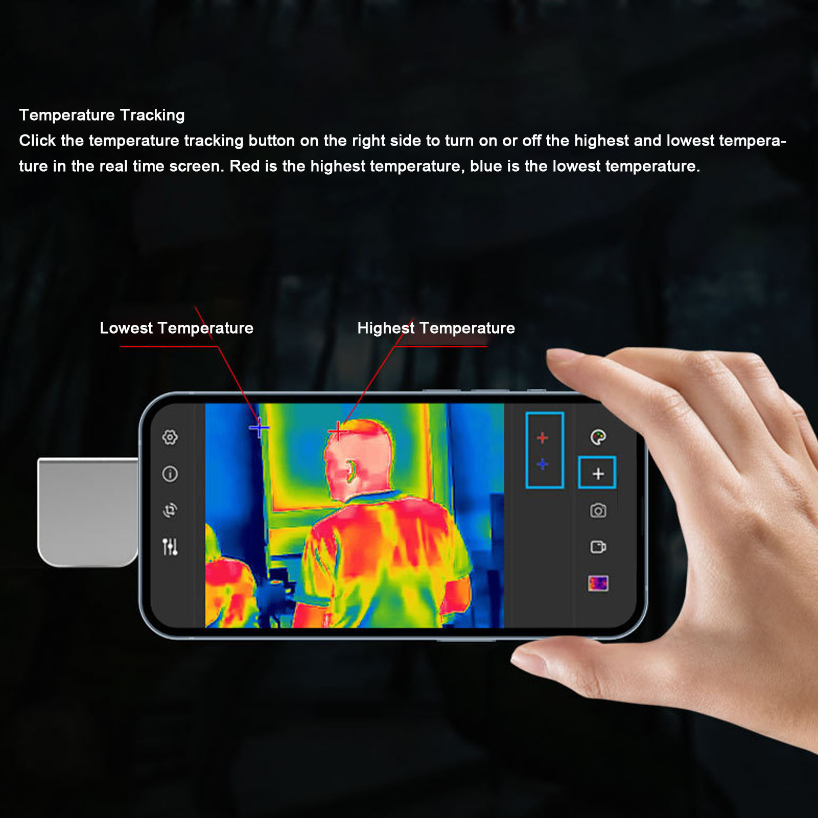 Kamera termowizyjna o rozdziel – Thermal Imaging Camera 256X192 recenzja i cena