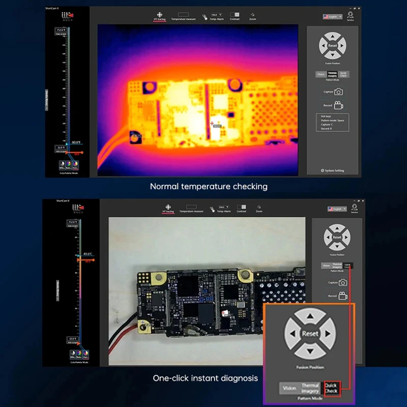 Ranlraka ShortCam II Kamera Te – Shortcam Thermal Imaging Pcb recenzja i cena