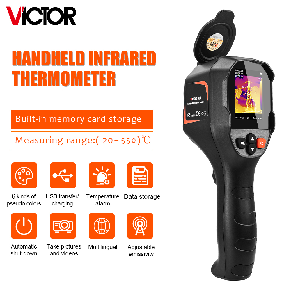 Kamera termowizyjna VICTOR TIS – Nf 521 Thermal Imaging Camera recenzja i cena