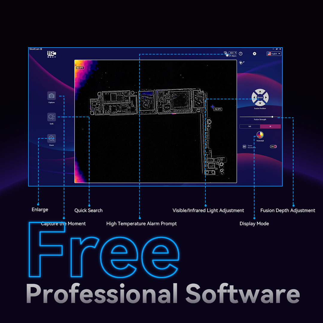 LANGCHI 6th Shortcam Lite Inst – Shortcam Thermal Imaging Pcb recenzja i cena