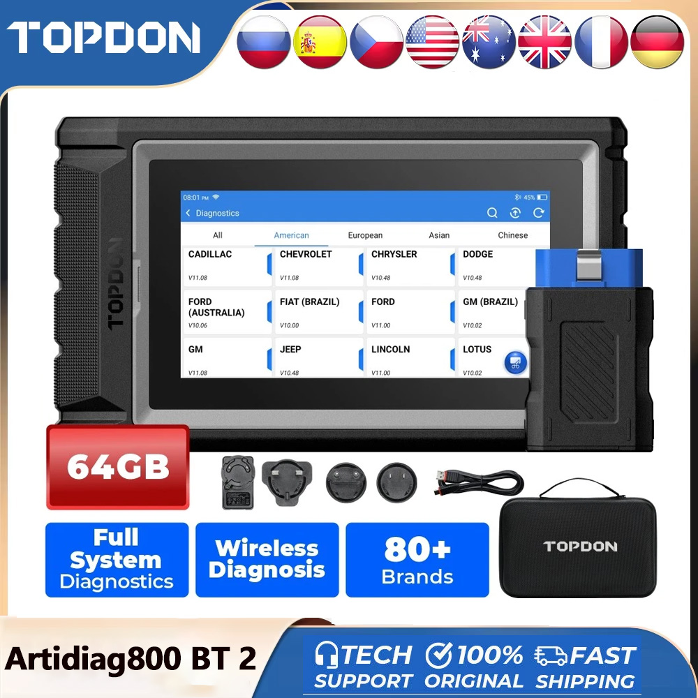 TOPDON ArtiDiag800 BT 2 Narzęd – Topdon Tc001 Thermal Camera recenzja i cena