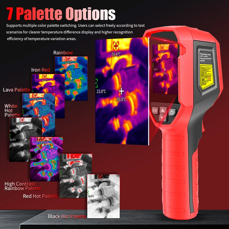 Kamera termowizyjna UNI-T UTi1 – Nf 521 Thermal Imaging Camera recenzja i cena