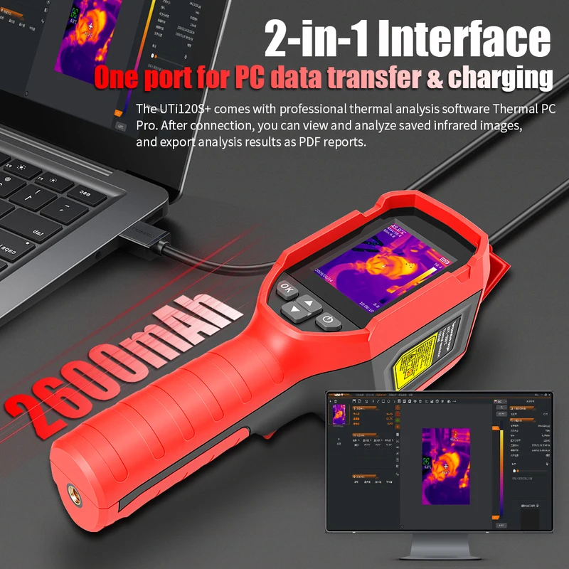 Kamera termowizyjna UNI-T UTi1 – Nf 521 Thermal Imaging Camera recenzja i cena