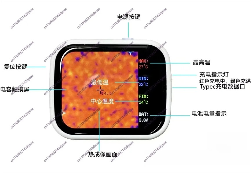 Miniaturowy kieszonkowy termow – Underfloor Heating Thermal Detector recenzja i cena