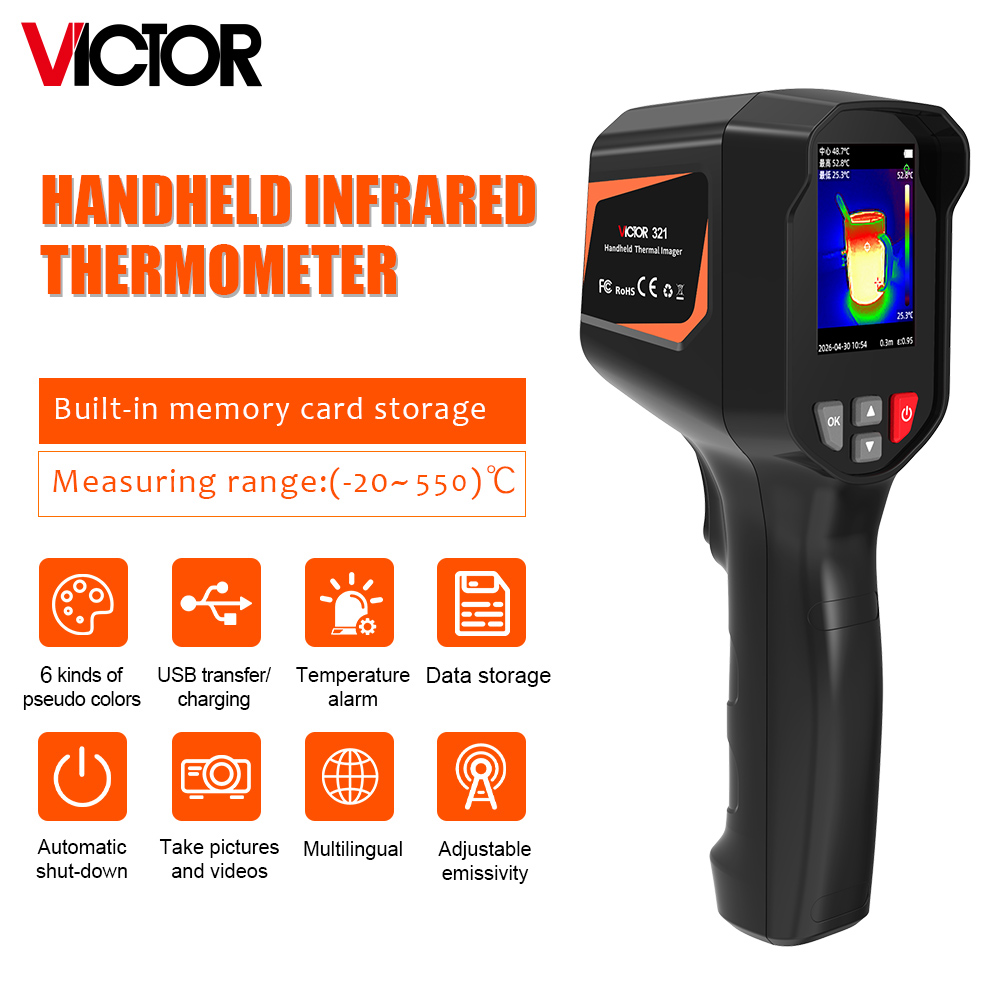 Kamera termowizyjna Victor 321 – Nf 521 Thermal Imaging Camera recenzja i cena