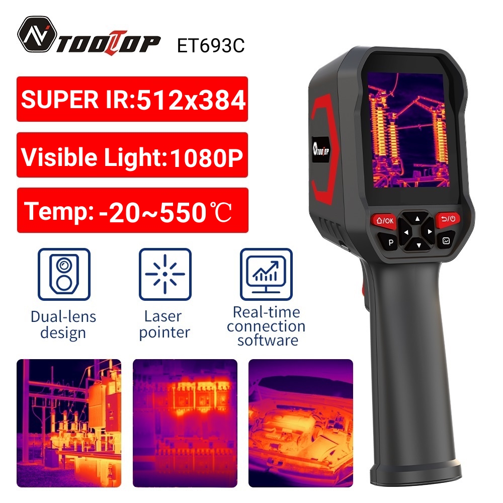 TOOLTOP ET693C Super IR Kamera – Nf 521 Thermal Imaging Camera recenzja i cena