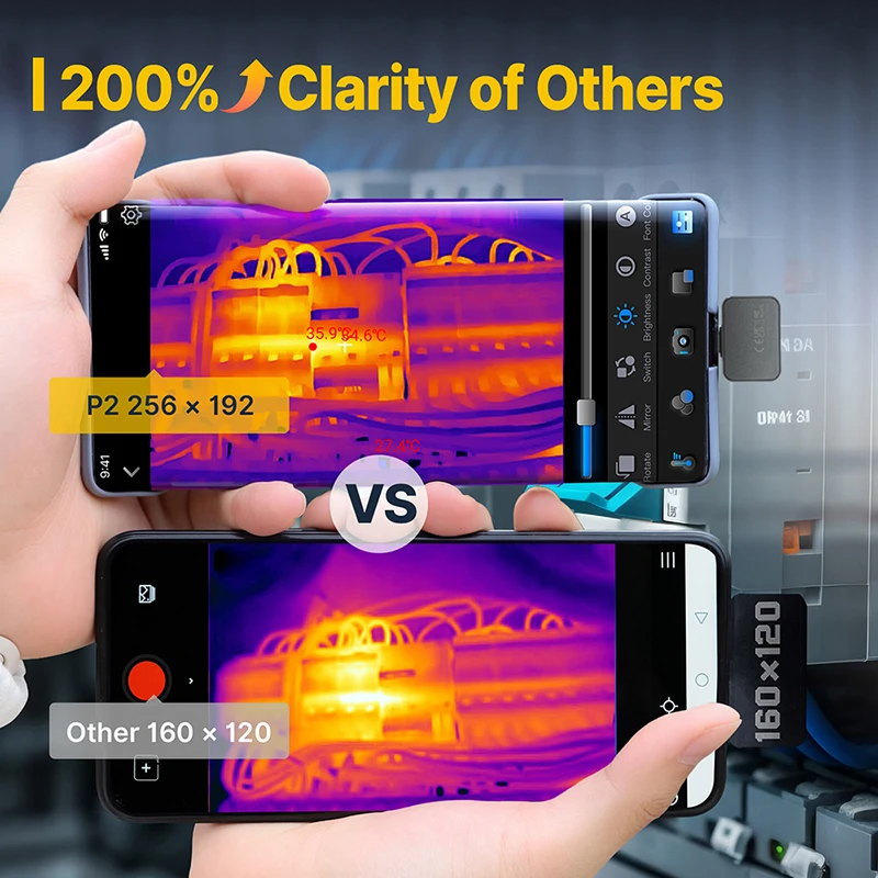 Kamera termowizyjna P2//P2Pro  – Infiray P2 Pro Macro Lens recenzja i cena